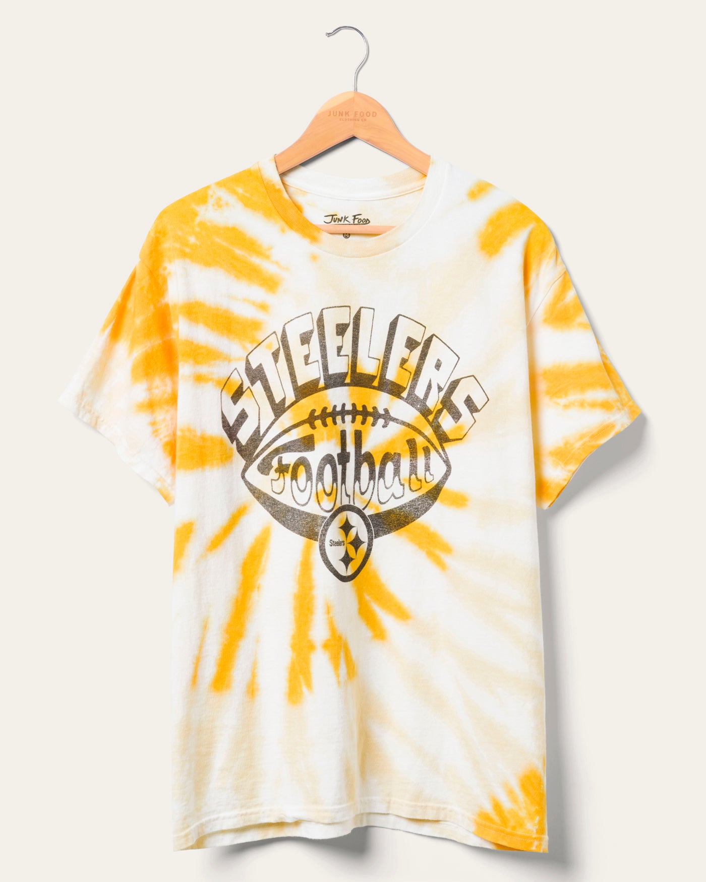 Pittsburgh Steelers Football Tie Dye Tee – Junk Food Clothing