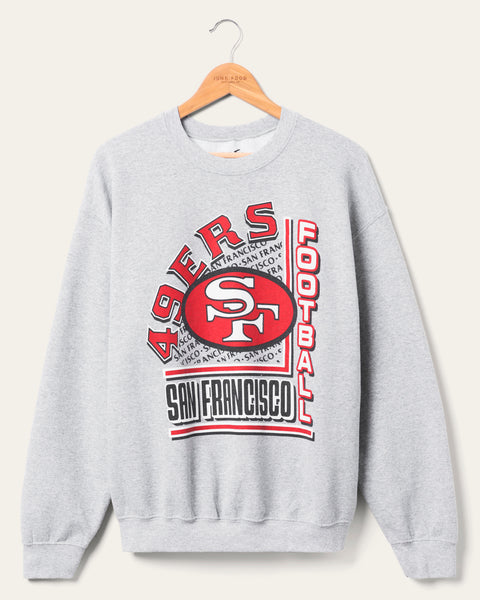 San Francisco 49ers Backfield Crew Fleece – Junk Food Clothing
