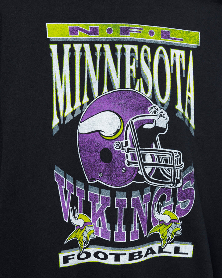 Minnesota Viking Helmet Flea Market Crew Fleece