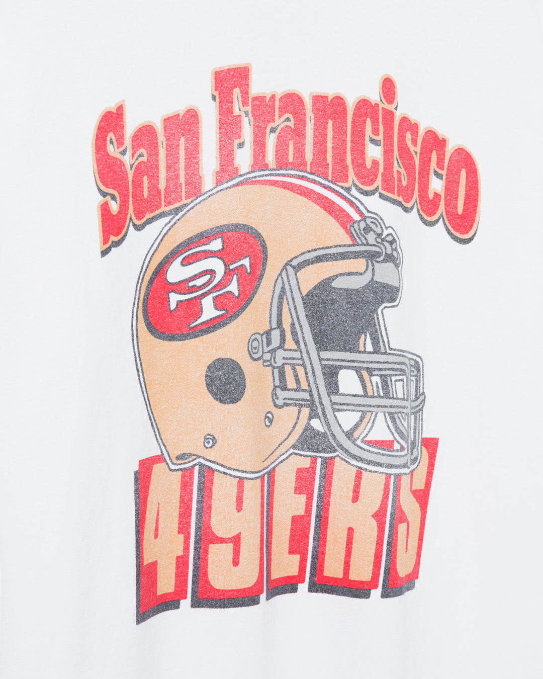 San Francisco 49ers Throwback Helmet Flea Market Tee