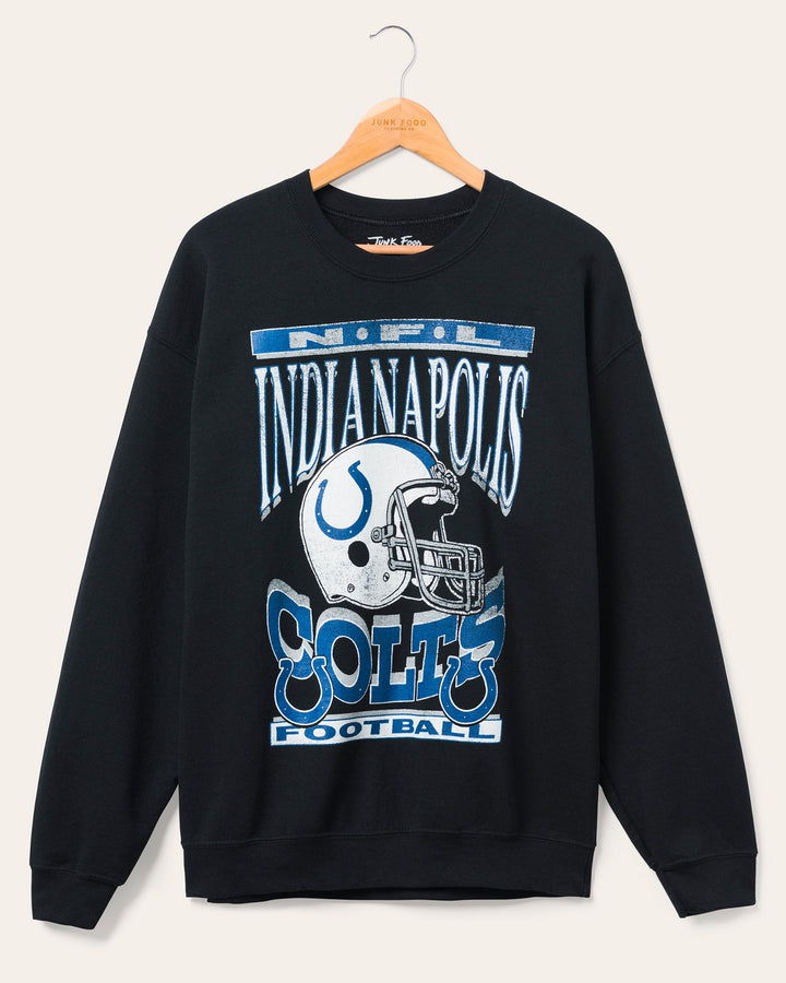 Indianapolis Colts Helmet Flea Market Crew Fleece