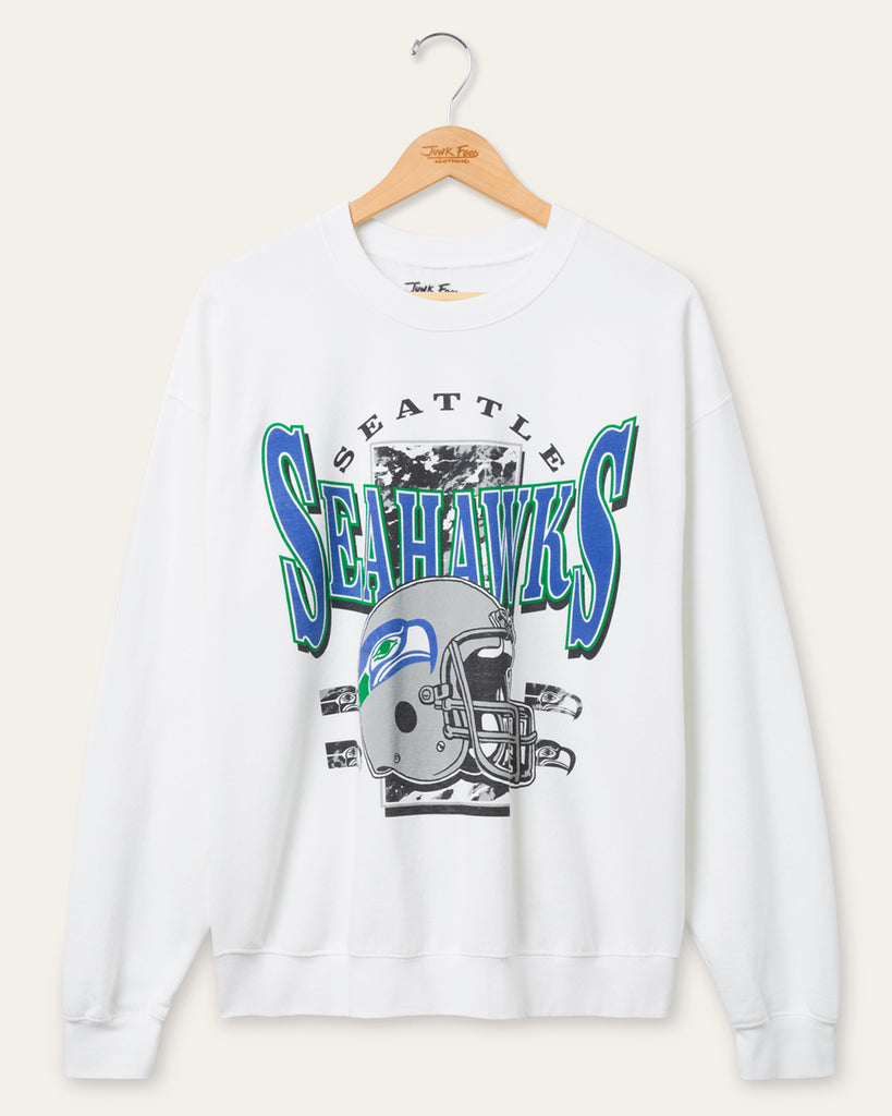Junk Food Clothing Seattle Seahawks Conversion Flea Market Crew Fleece