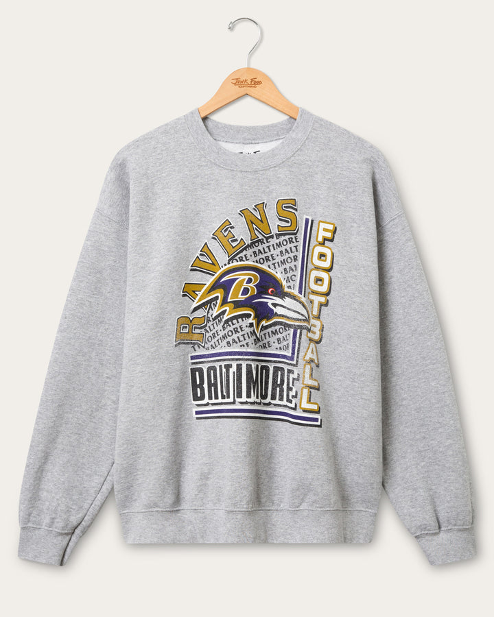 Baltimore Ravens Backfield Flea Market Crew Fleece