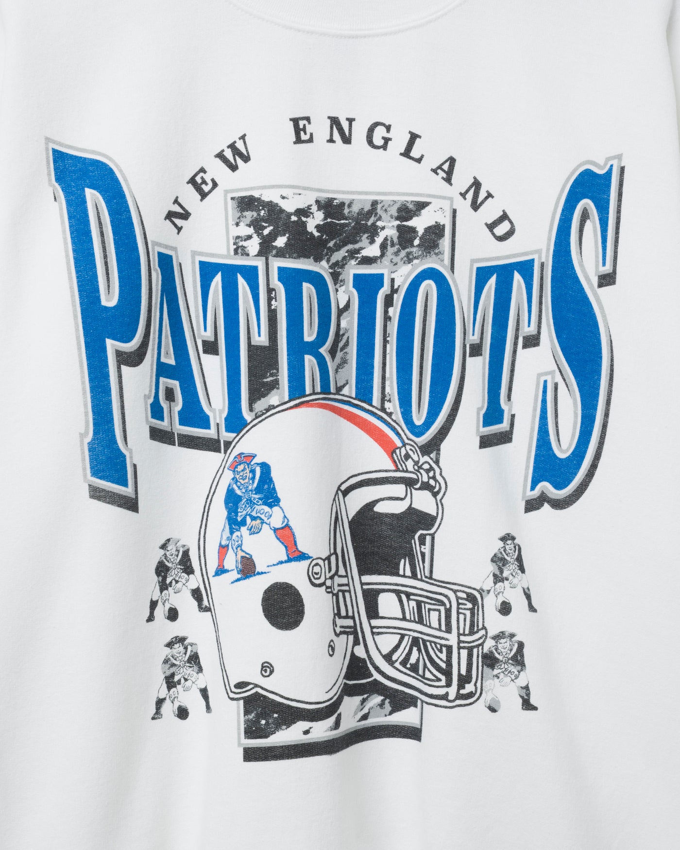 New England Patriots Conversion Flea Market Crew Fleece – Junk