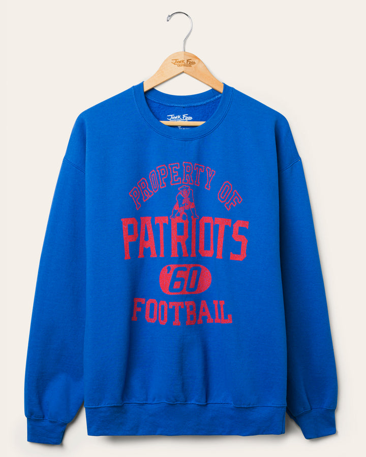 New England Patriots Property Flea Market Crew Fleece