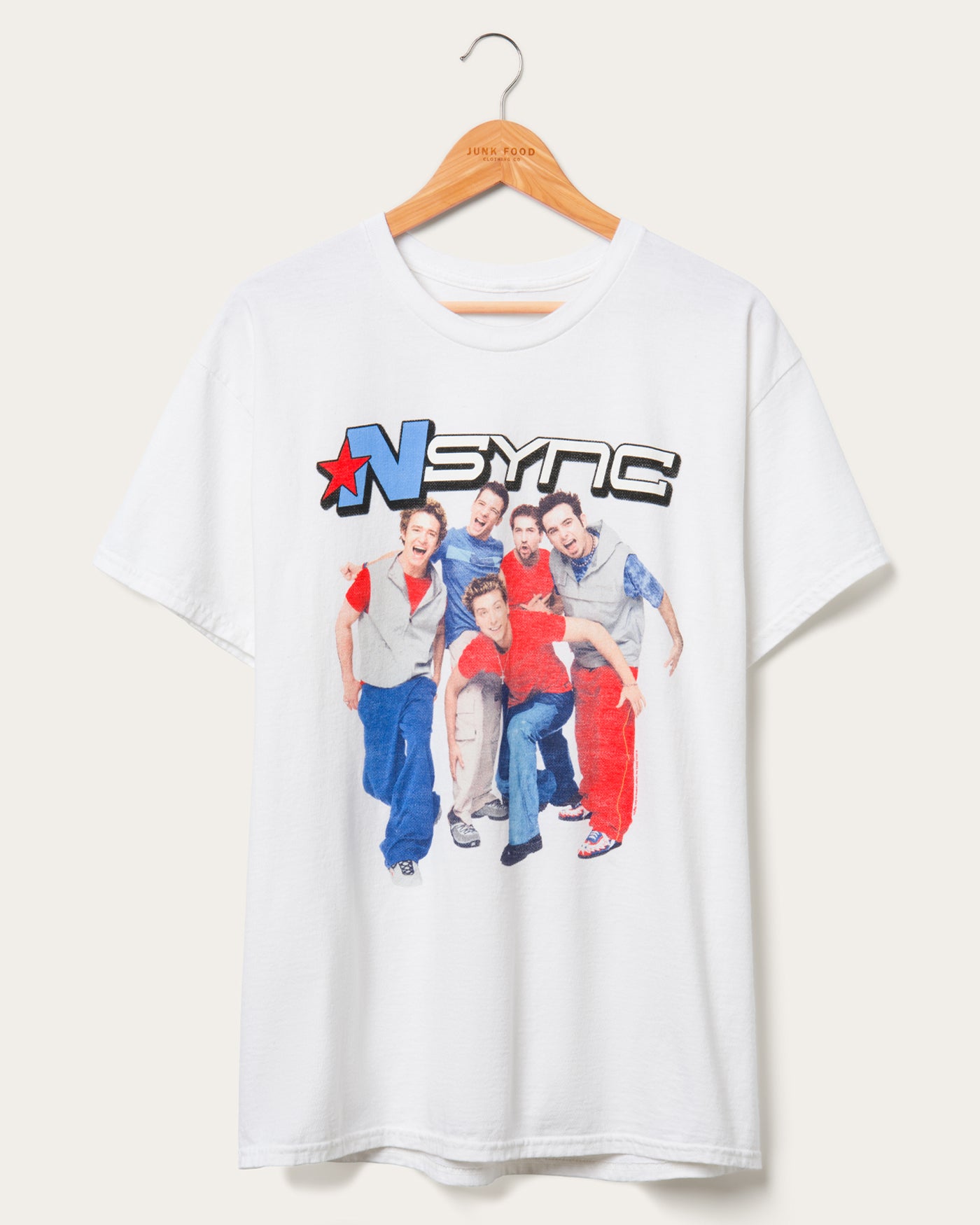 NSYNC 1999 US Tour Flea Market Tee – Junk Food Clothing