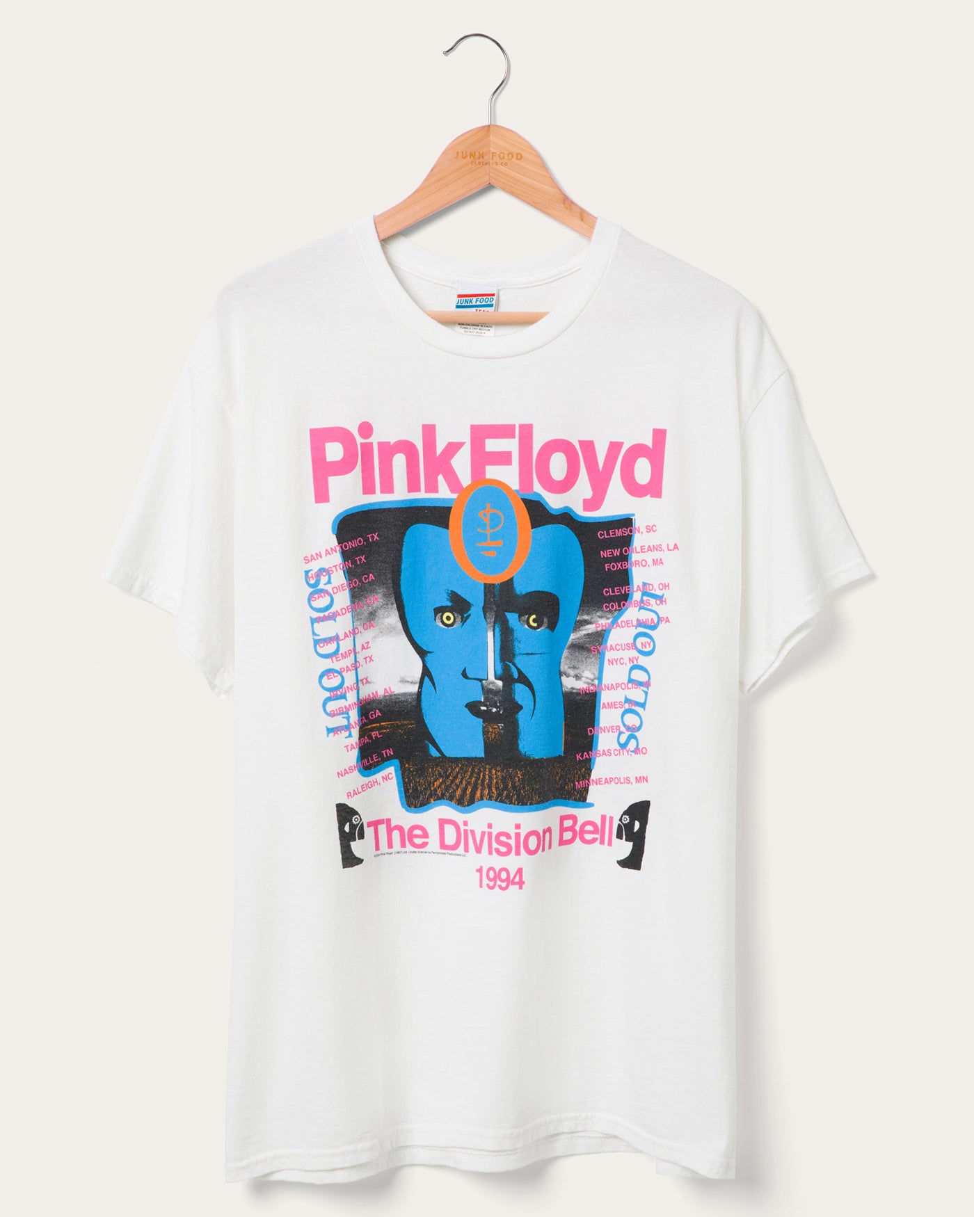90's Pink Floyd The Division Bell Tシャツ Vintage Pink Floyd The Division Bell T-Shirt – Justin Reed