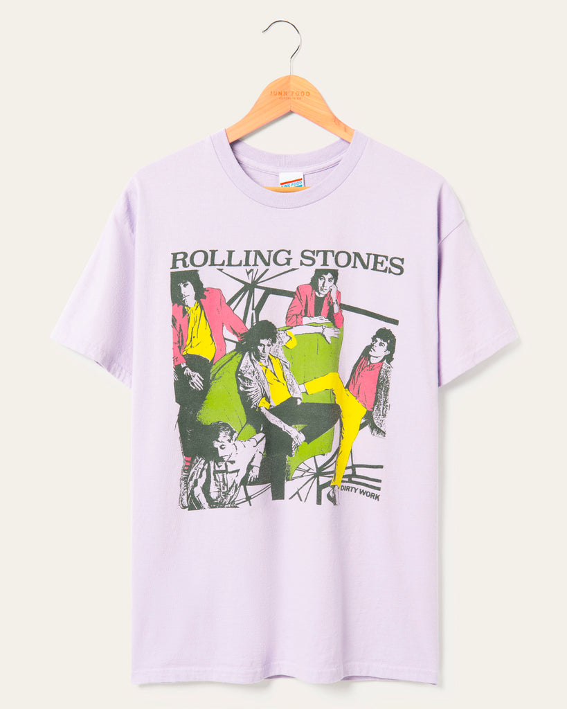 Rolling Stones Dirty Work Flea Market Tee – Junk Food Clothing