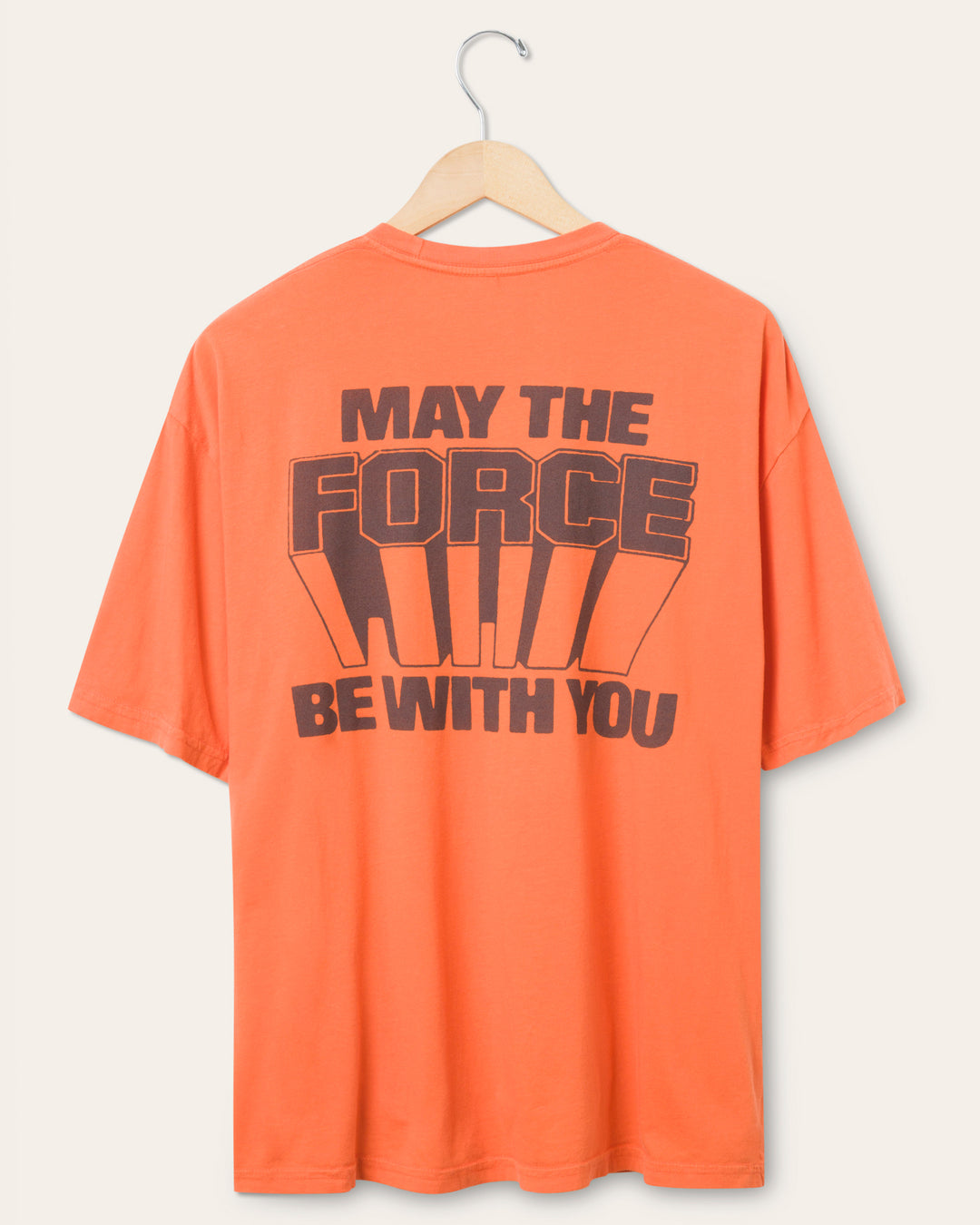 Star Wars May The Force Be With You Oversized Tee