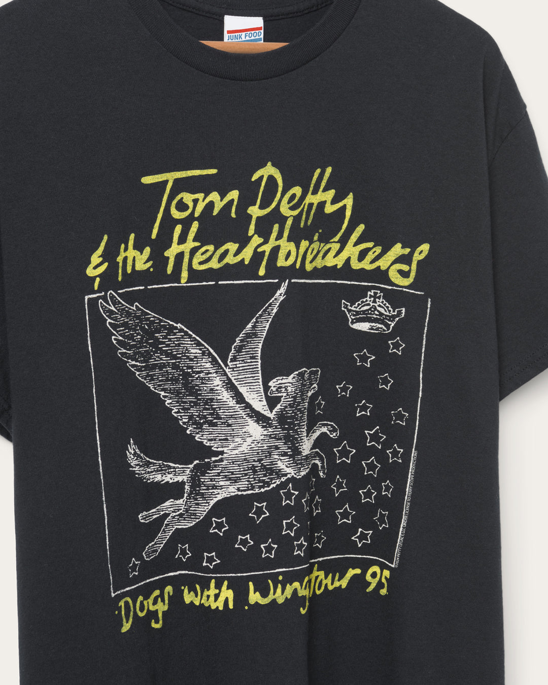 Tom Petty Dogs With Wings Tour '95 Flea Market Tee