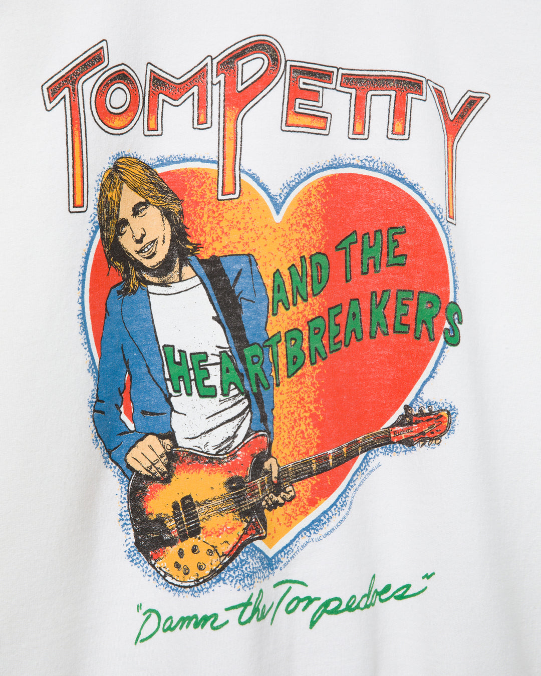 Tom Petty Damn The Torpedoes Flea Market Fleece