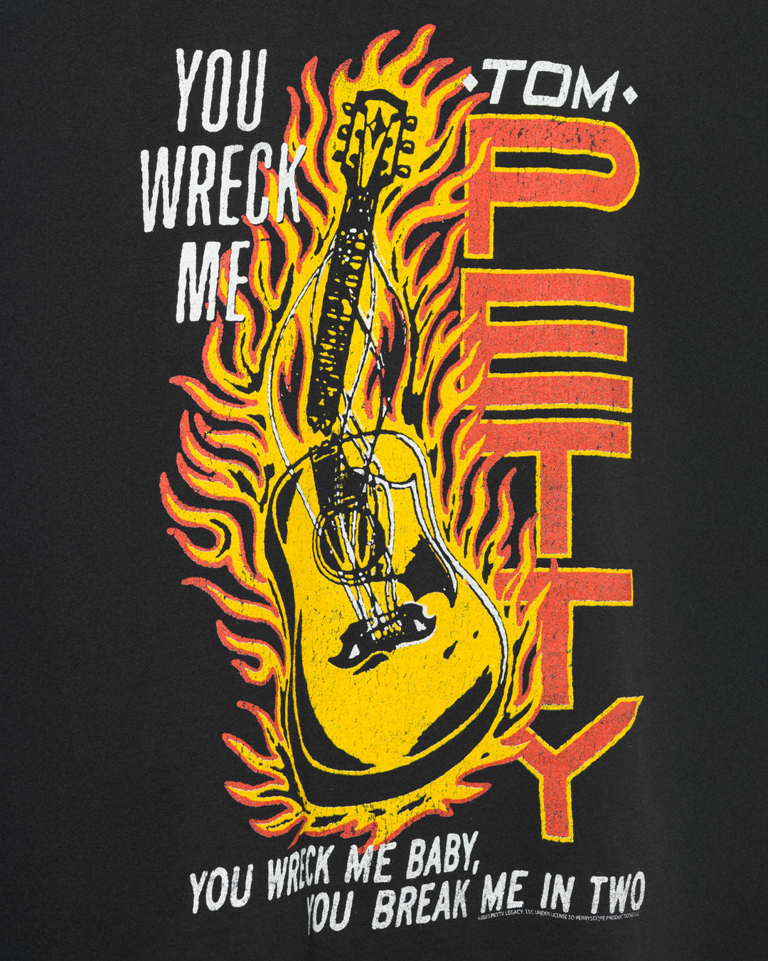 Tom Petty You Wreck Me Flea Market Tee