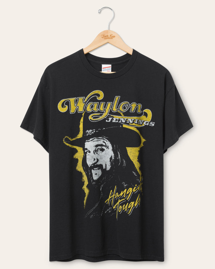 Waylon Jennings Hangin' Tough Flea Market Tee