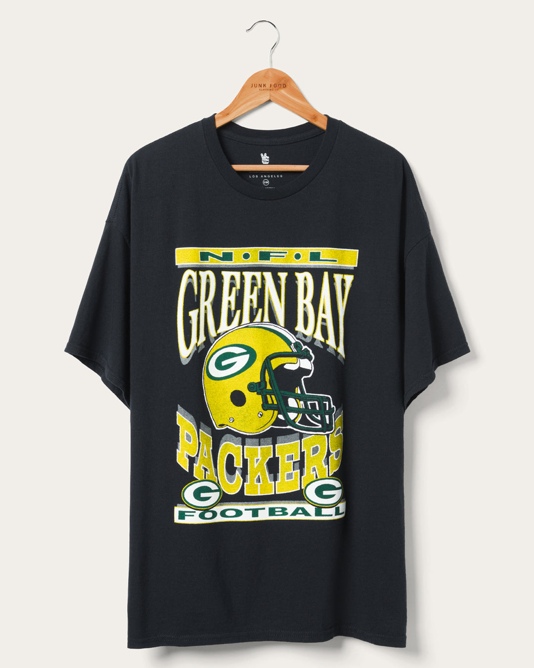 Women's Green Bay Packers Helmet Oversized Oversized Tee Dress Junk Food Clothing Women's Green Bay Packers Helmet Oversized Oversized Tee Dress Junk Food Clothing