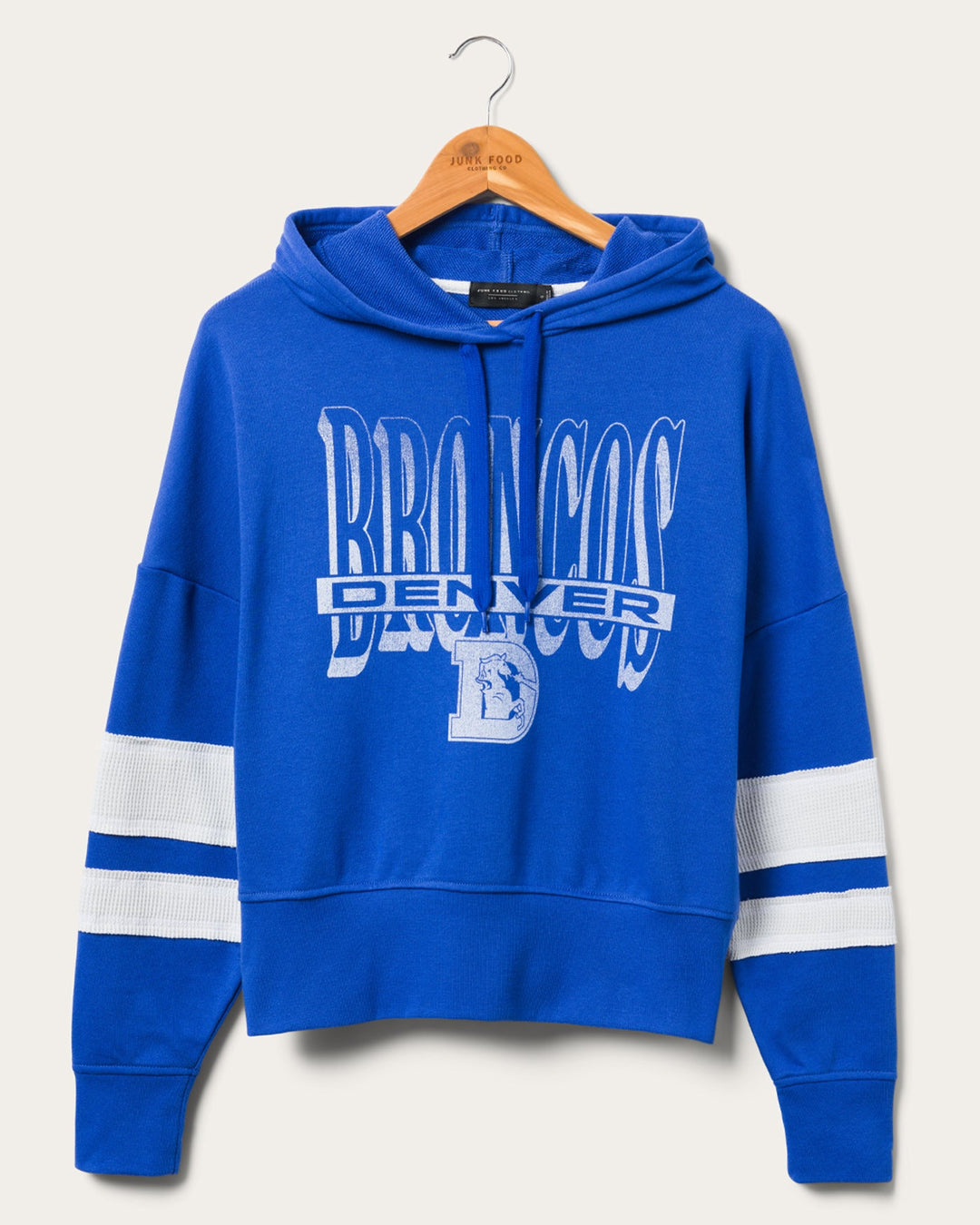 Women's Denver Broncos Stripe Fleece – Junk Food Clothing