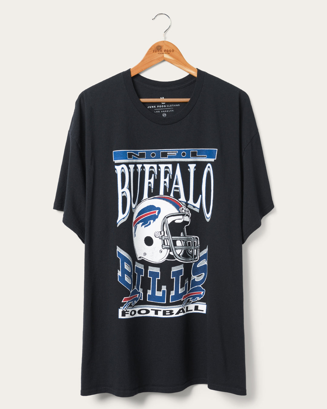 Women's Buffalo Bills Helmet Oversized Tee Dress – Junk Food Clothing