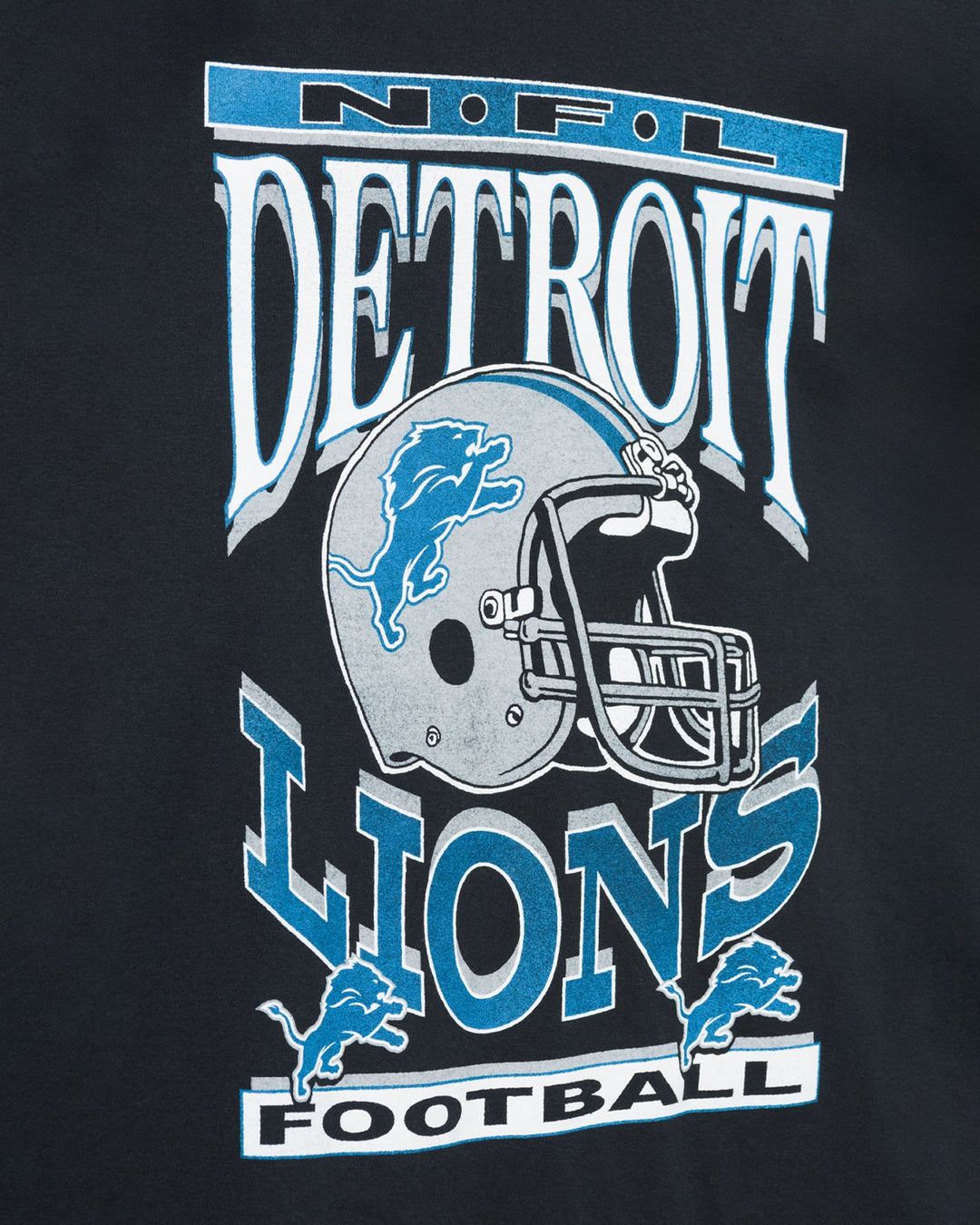 Women's Detroit Lions Helmet Oversized Tee Dress | Black | Size S/M | Junk Food Clothing Women's Detroit Lions Helmet Oversized Tee Dress | Black | Size S/M | Junk Food Clothing