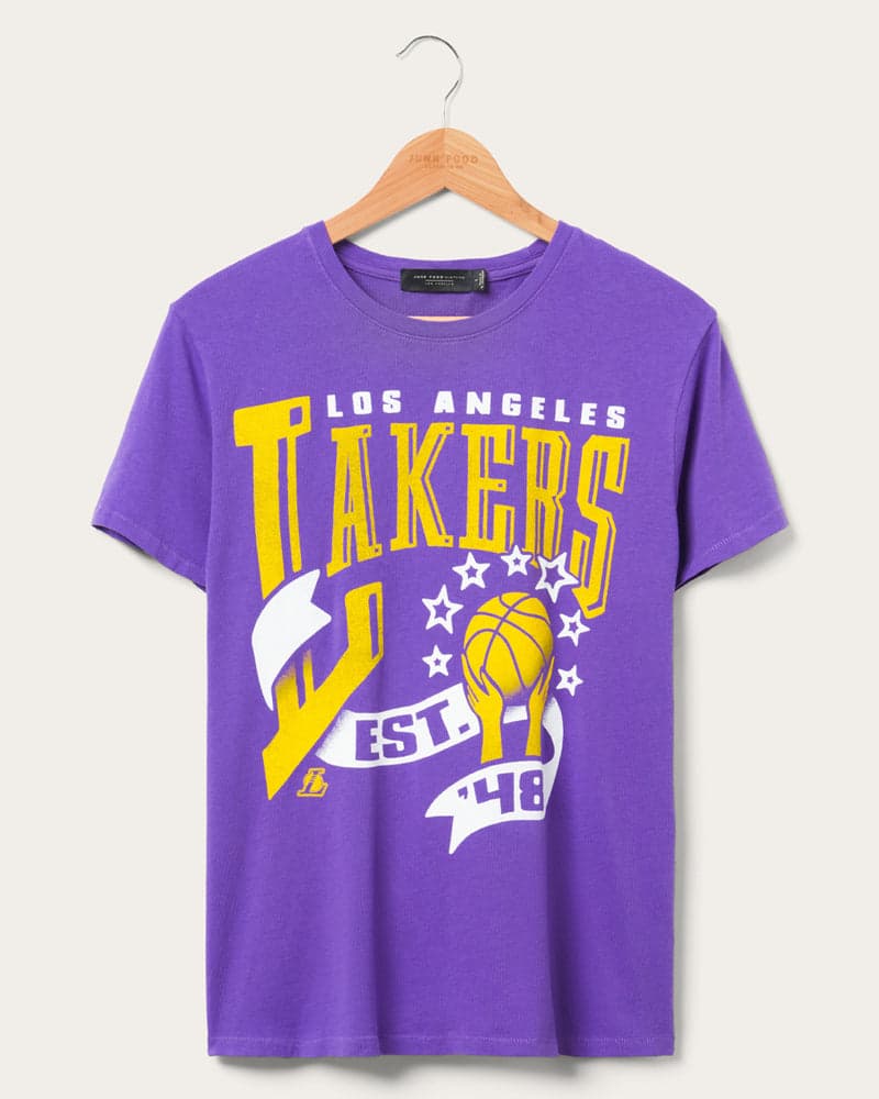 Women's Lakers Banner Vintage Tee