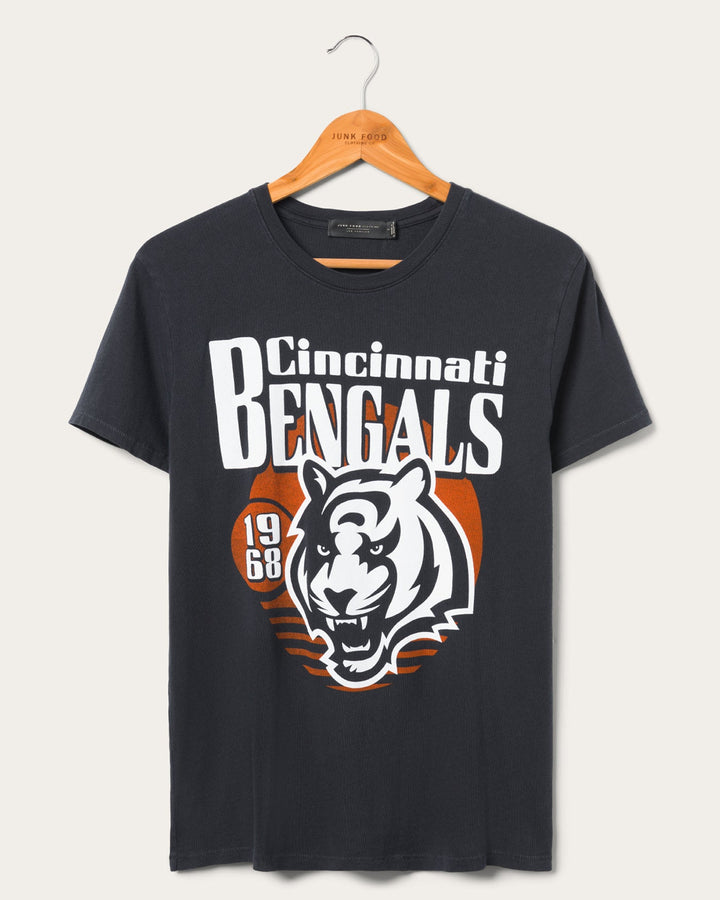 Women's Cincinnati Bengals Sunset Vintage Tee