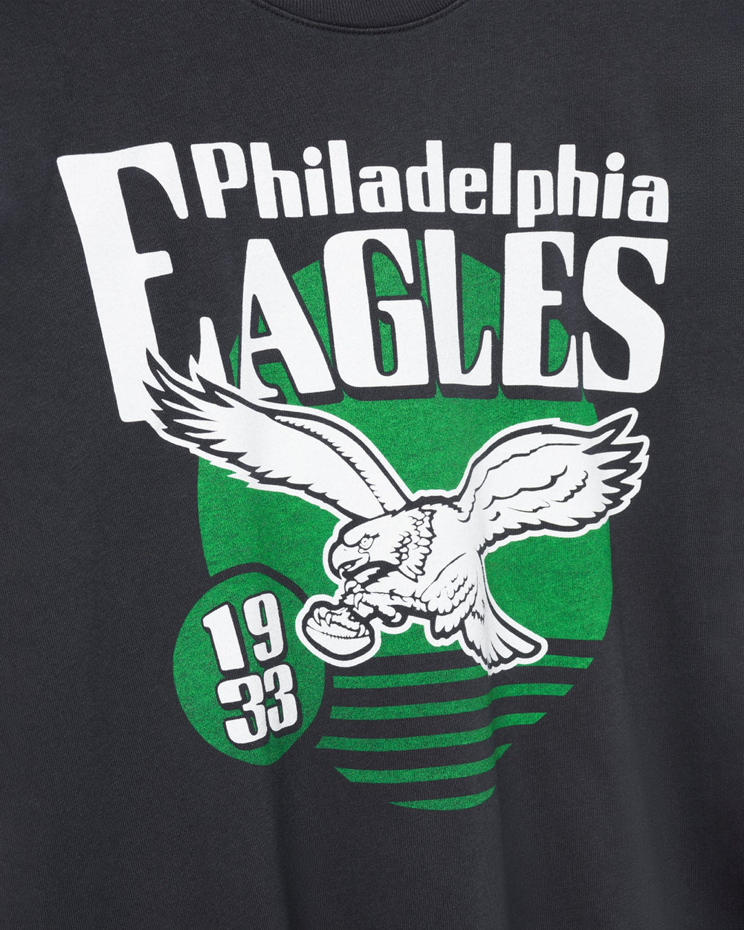 Women's Philadelphia Eagles Sunset Vintage Tee