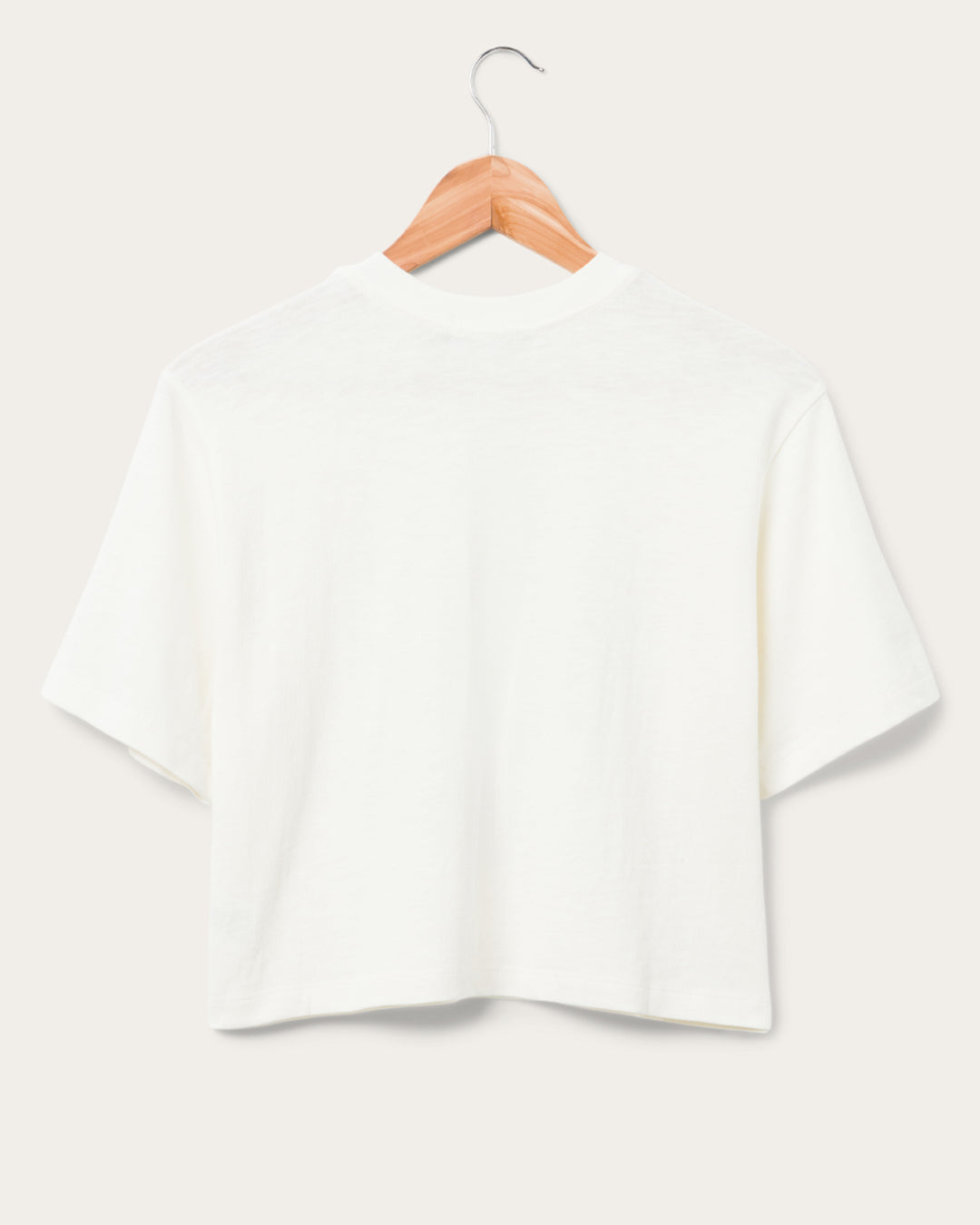 Women's Lakers Short Sleeve Mock Neck Crop Tee