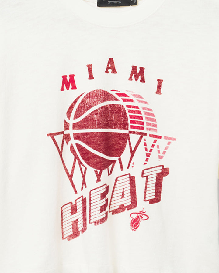 Women's Heat Short Sleeve Mock Neck Crop Tee