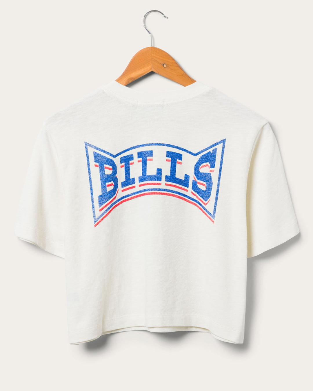 Women's Buffalo Bills Mock Neck Crop Tee