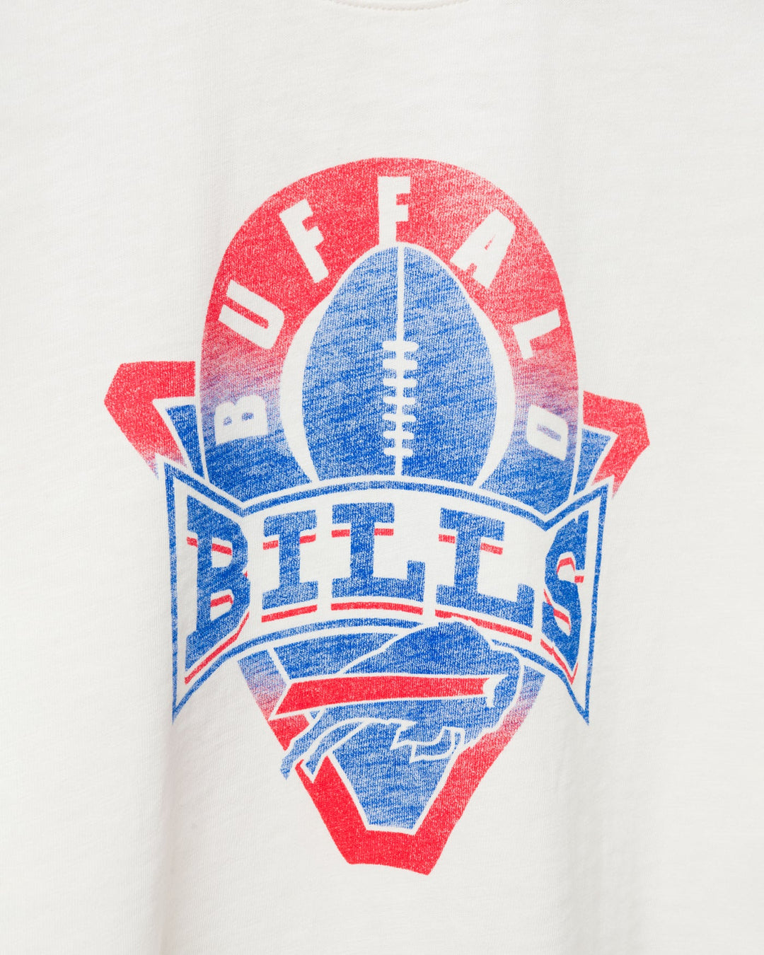 Women's Buffalo Bills Mock Neck Crop Tee