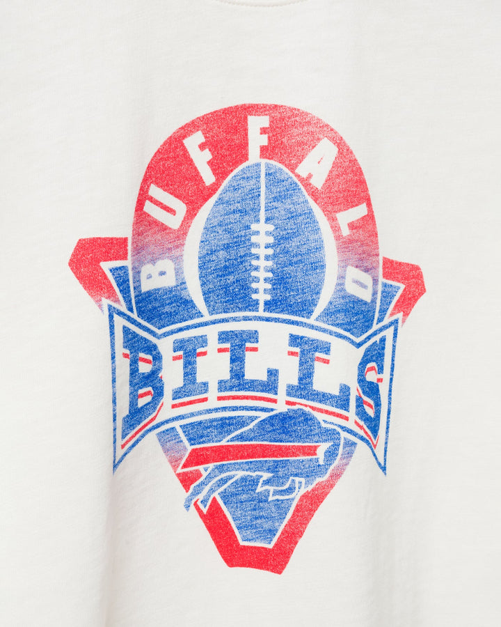 Women's Buffalo Bills Mock Neck Crop Tee