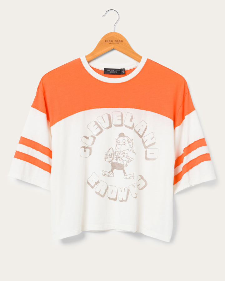 Women's Cleveland Browns Hail Mary Tee