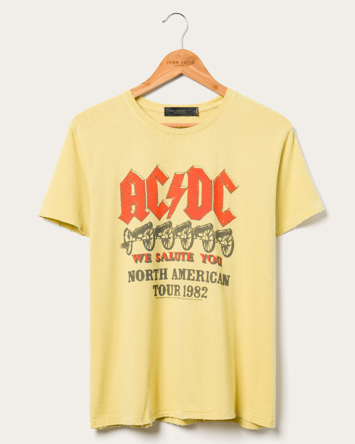 Women's AC/DC North American Tour 1982 Vintage Tee