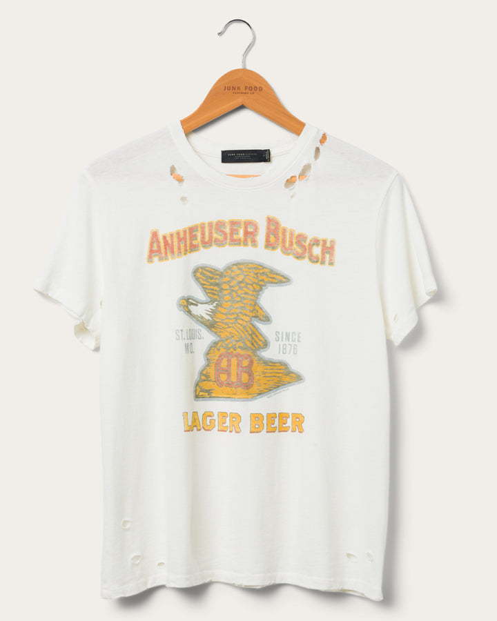 Women's Budweiser AB Eagle Vintage Destroy Tee