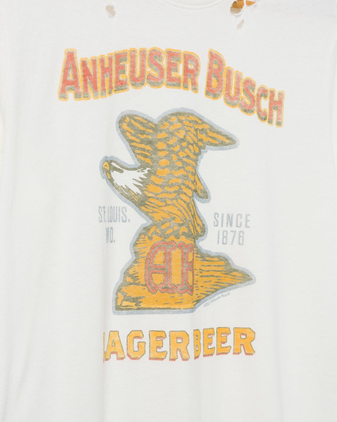 Women's Budweiser AB Eagle Vintage Destroy Tee