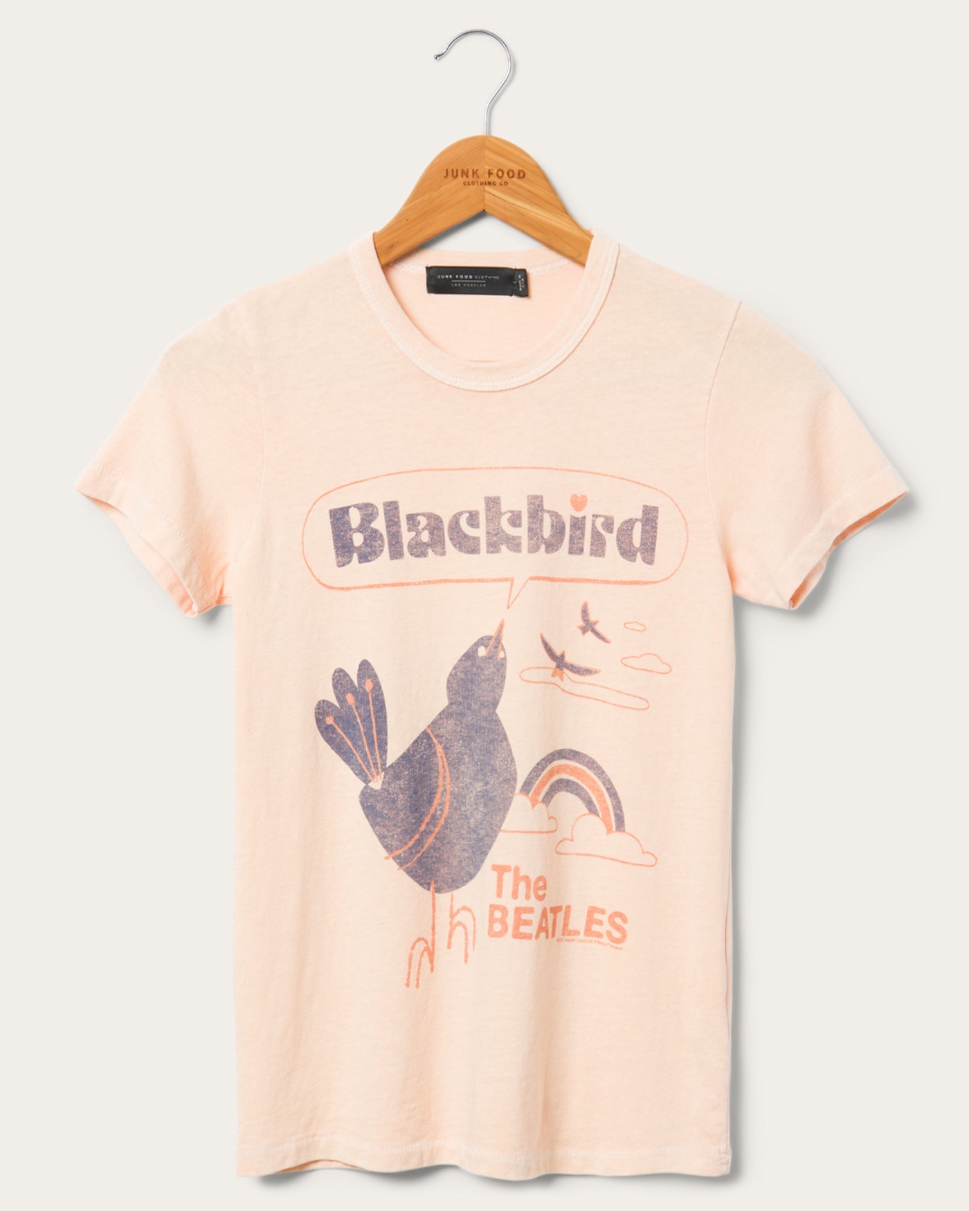 Women's The Beatles Blackbird Original Tee – Junk Food Clothing