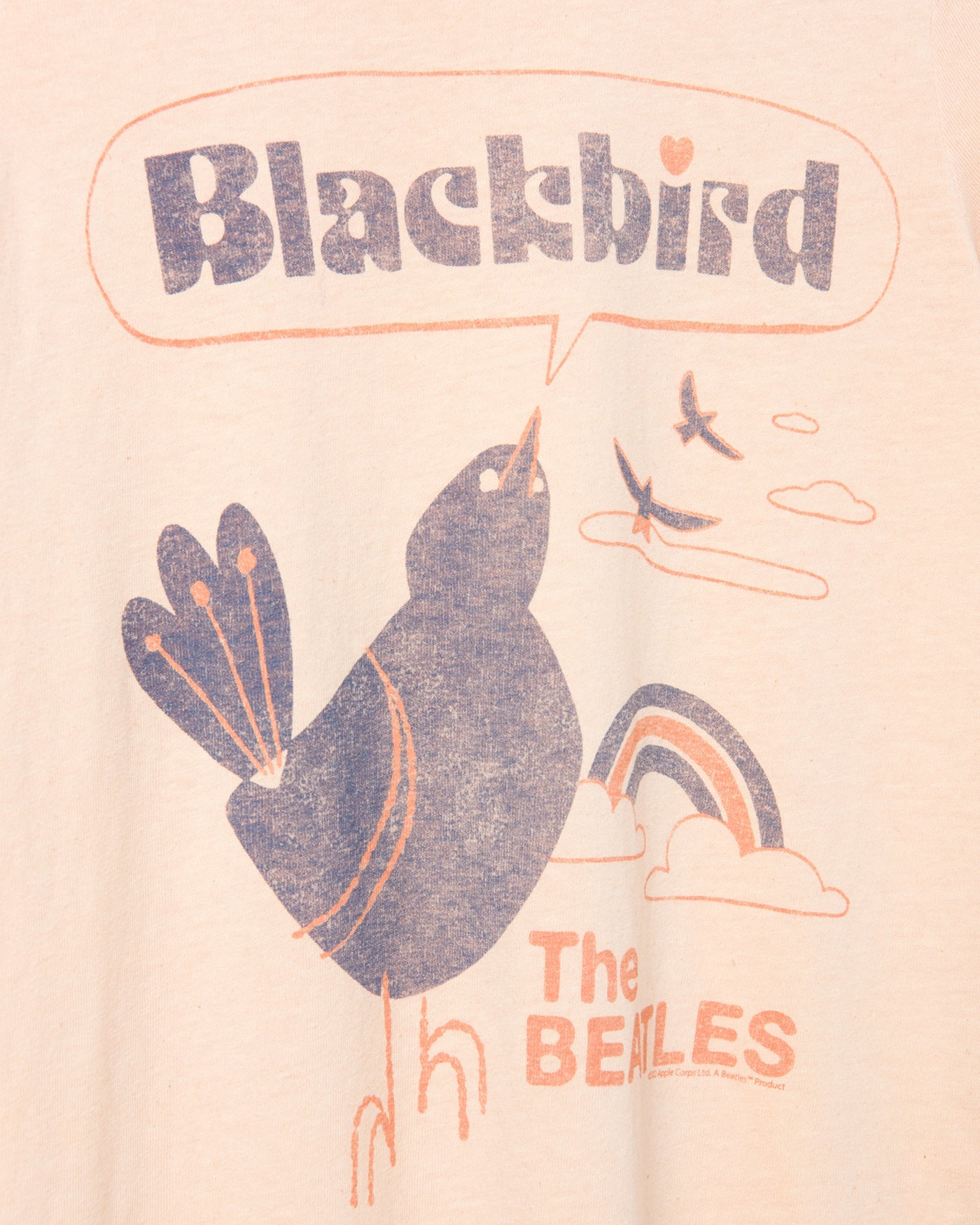 Women's The Beatles Blackbird Original Tee – Junk Food Clothing