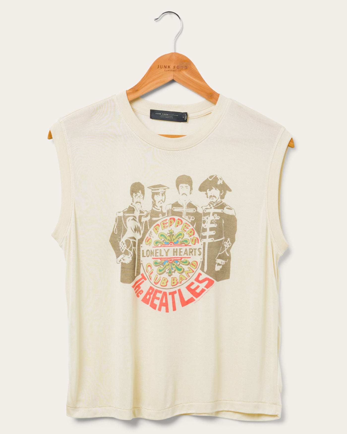 Women's SGT Pepper Vintage Tissue Tank – Junk Food Clothing