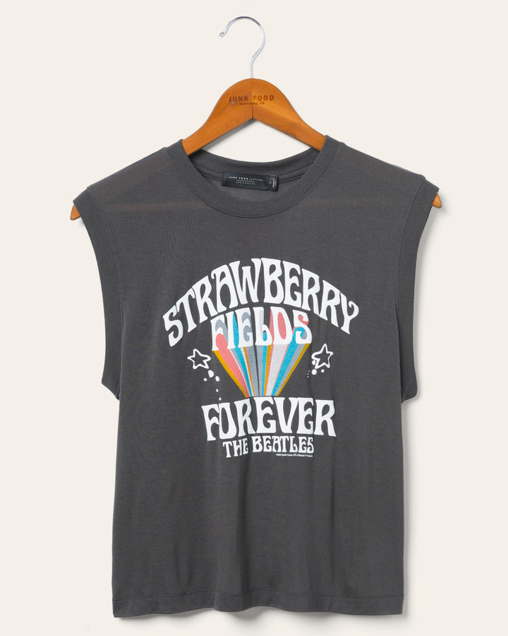 Women's The Beatles Strawberry Fields Forever Vintage Tissue Tank