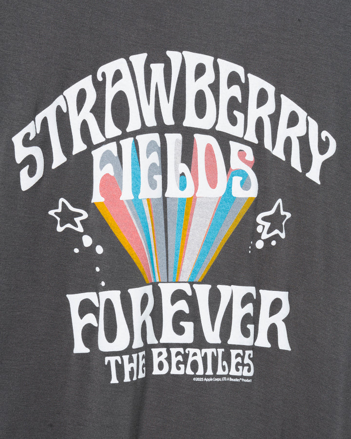 Women's The Beatles Strawberry Fields Forever Vintage Tissue Tank