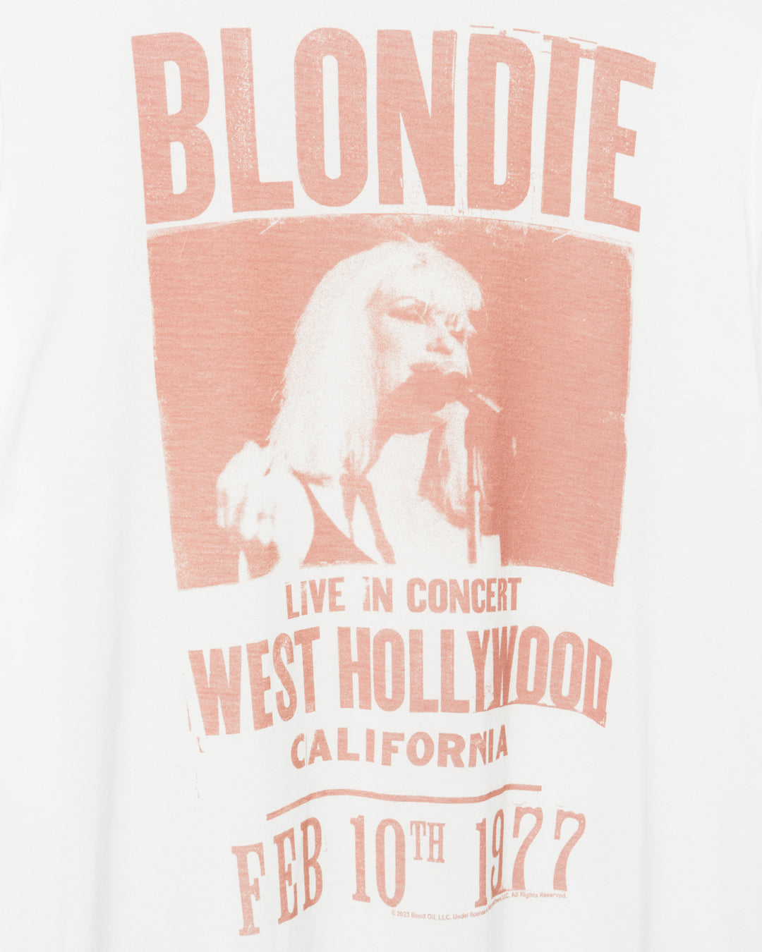 Women's Blondie West Hollywood Vintage Tissue Tee