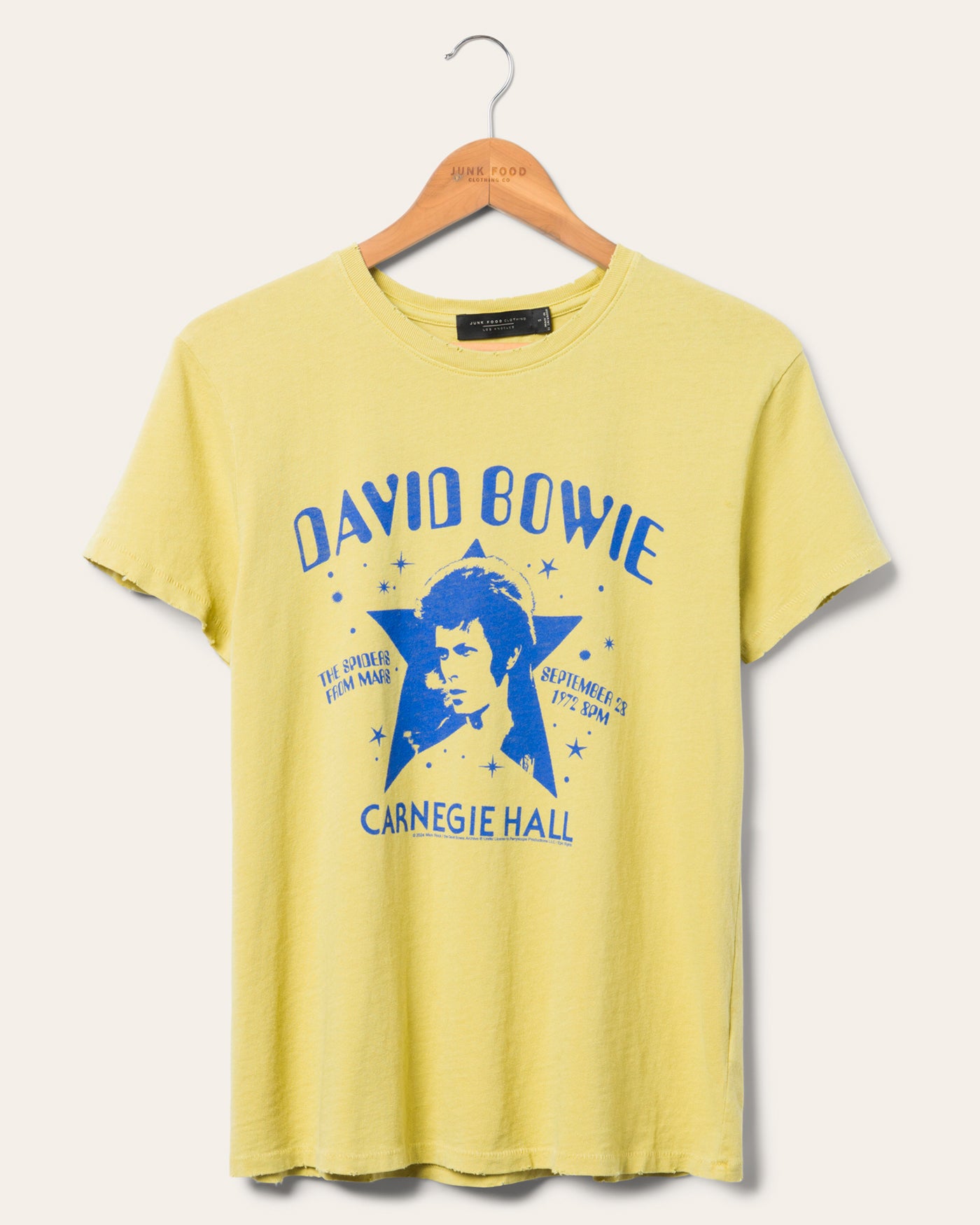 youch of gold/Tシャツ/L/ポリエステル/WHT/DAVID BOWIE/80s/USA製