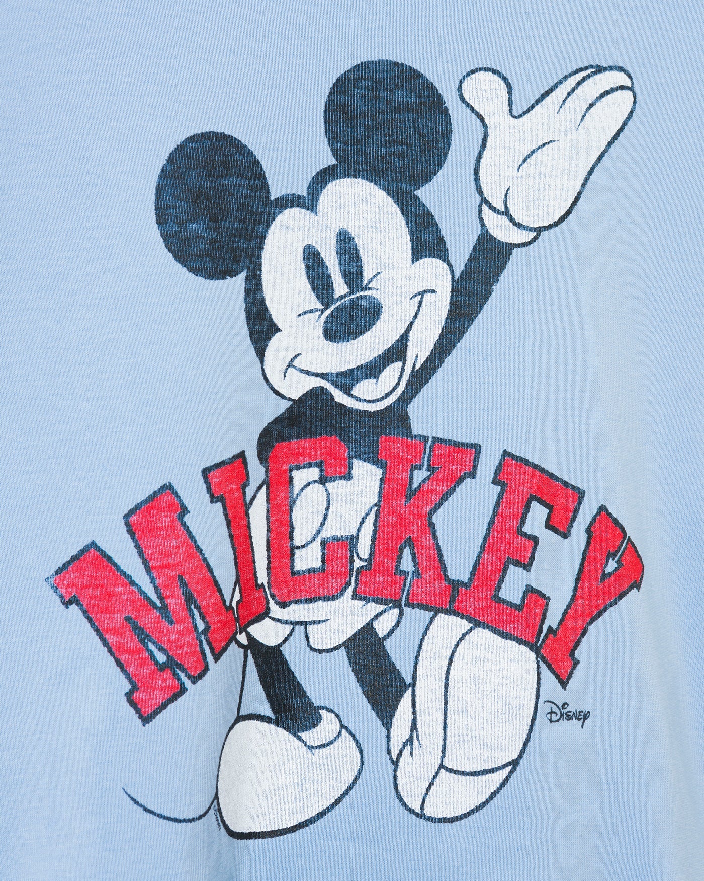 Women's Mickey Wave Baby Tee – Junk Food Clothing