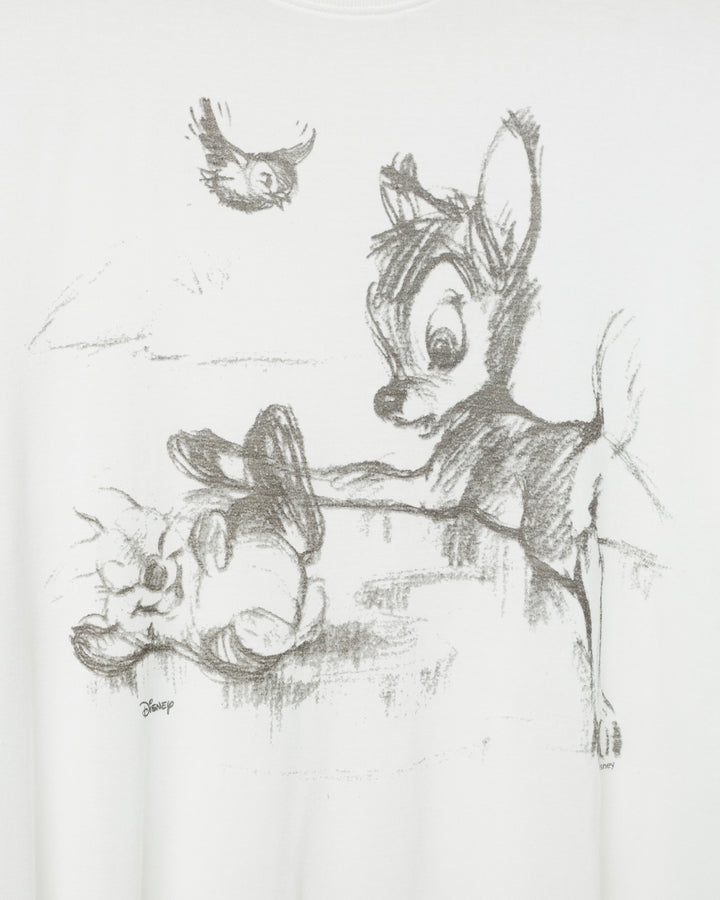 Women's Bambi Sketch Vintage Tissue Tee