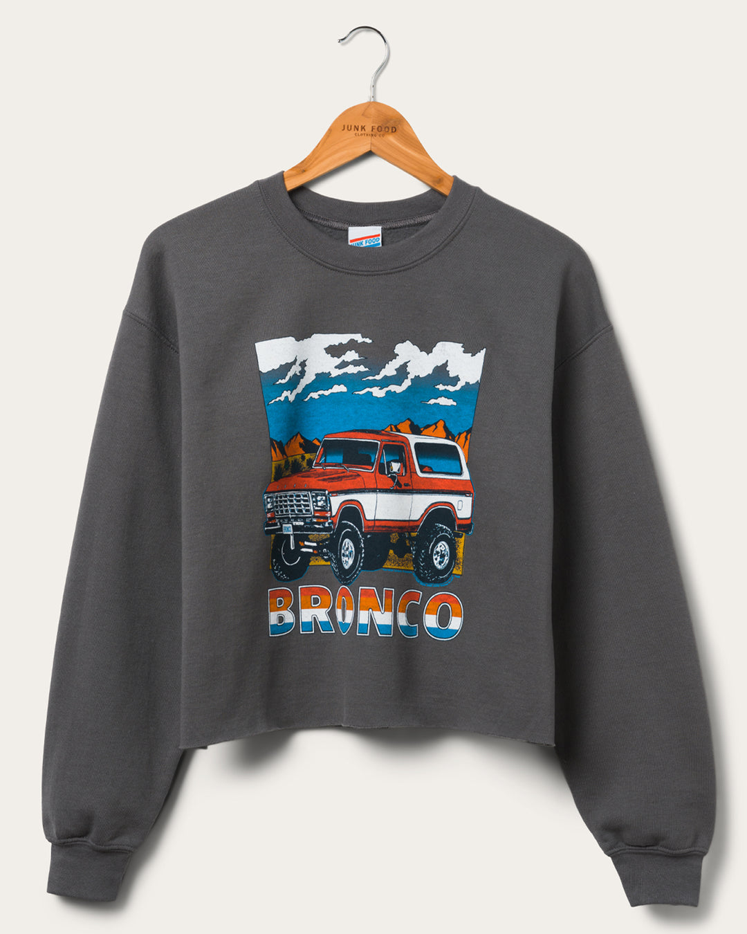 Women's Bronco Cropped Flea Market Fleece