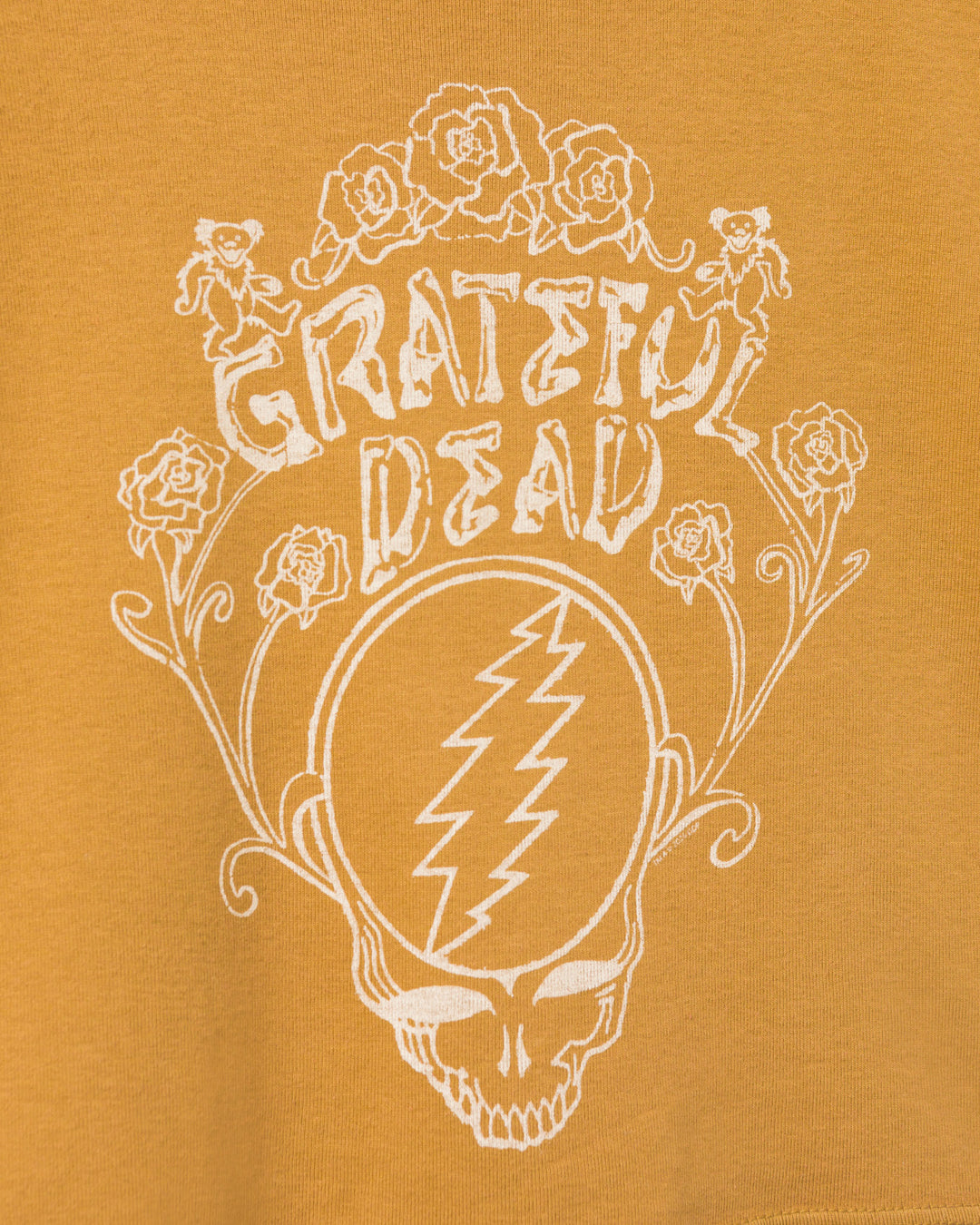 Women&#39;s Grateful Dead Skull Baby Tee