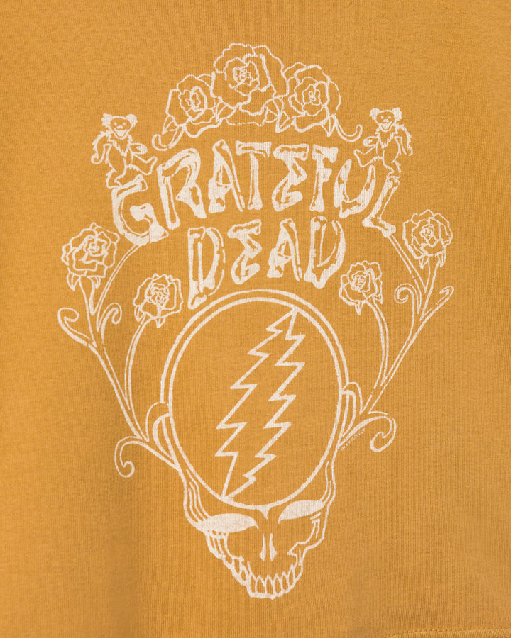 Women&#39;s Grateful Dead Skull Baby Tee