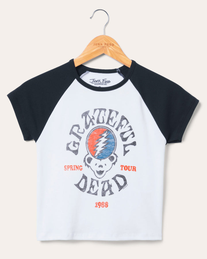 Women's Grateful Dead 1988 Tour Baby Raglan Tee