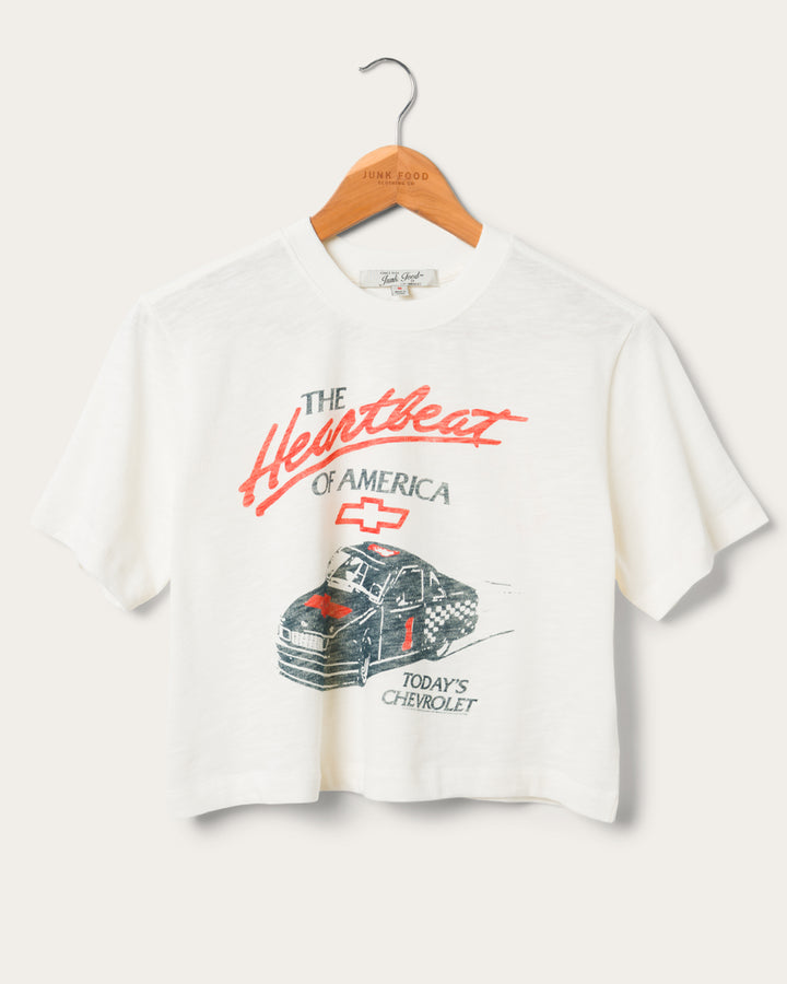 Women's Chevy Hearbeat of America Mock Neck Crop