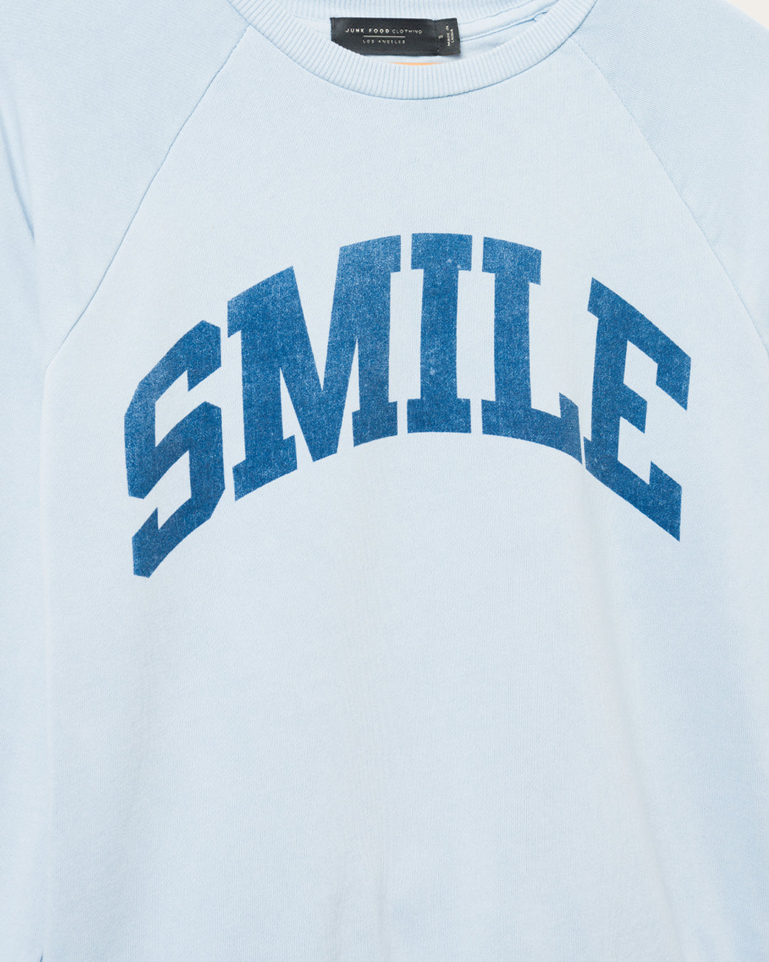 Women's Smile Vintage Raglan Pullover