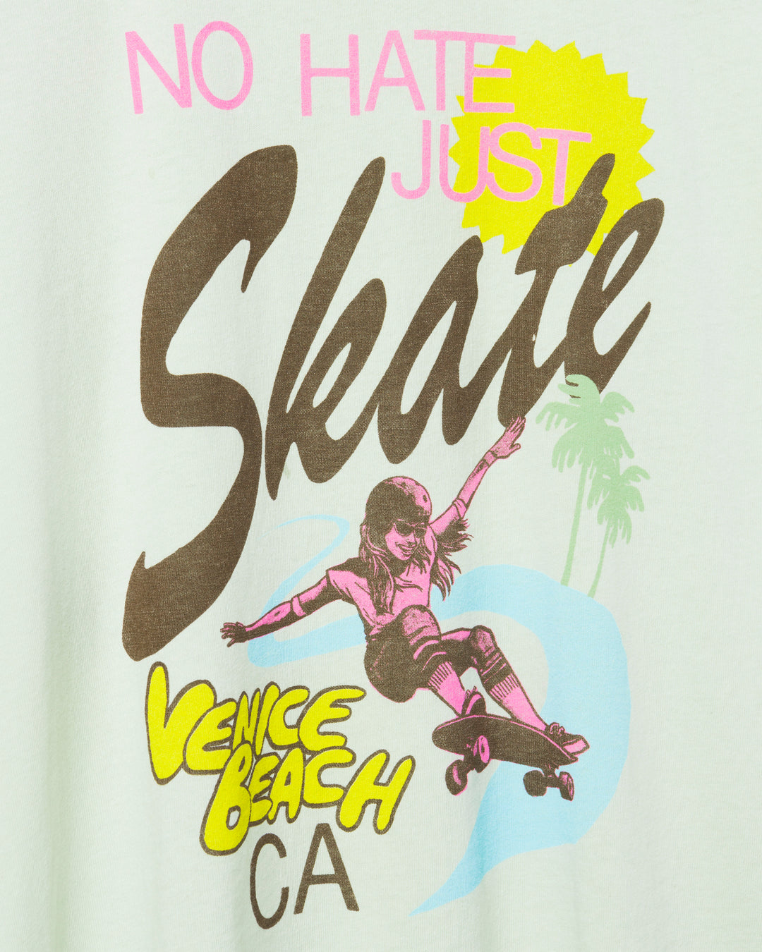 Women's No Hate Just Skate Vintage Tee