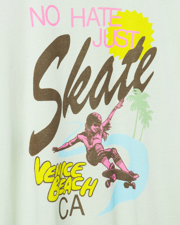 Women's No Hate Just Skate Vintage Tee
